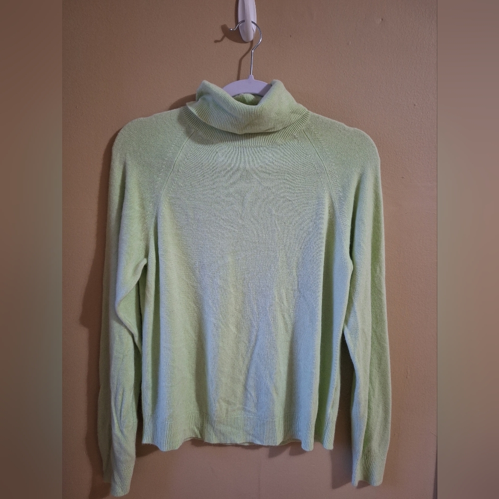 Designers Originals Mint Turtleneck Sweater Size L